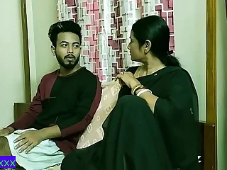 Indian teenage house-servant awesome coition with respect to super hot stepmother!! Indian verifiable proscription coition with respect to seeming audio 14 min